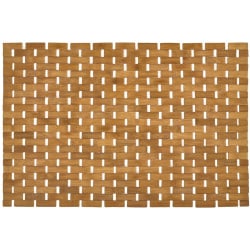 Mata drewniana Palito naturalny bambus 50x 70 cm Kleine Wolke 