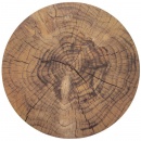 Mata kuchenna na stół, podkładka korkowa pod talerz, sztućce, drewno, drzewo