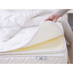 Materac kieszeniowy memory foam ze zdejmowalnym pokrowcem 160 x 200 cm LUXUS