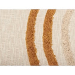 Mathura bawełna koc beżowy 130 x 180 cm