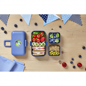 Lunch box dziecięcy Tresor, Blue Infinity