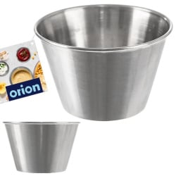 Miseczka na sos dipówka stalowa 9,5 cm 240 ml