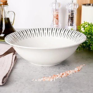 Miska sałatkowa porcelanowa iris 23 cm, 1,4 l