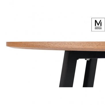Stół Tavolo Modesto Design 80 dąb MDF podstawa metalowa