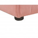 Moduł 1-osobowy sztruksowy różowy LEMVIG