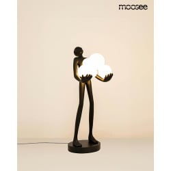 Moosee lampa stołowa human premium        czarna