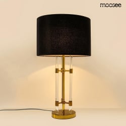 Moosee lampa stołowa moxy złota / czarna