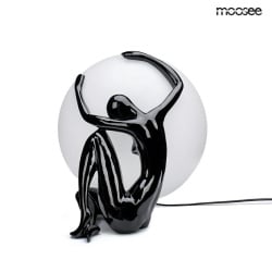 Moosee lampa stołowa uomo 50 czarna