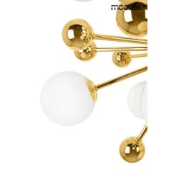 Moosee lampa wisząca aurelia złota