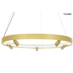 Moosee lampa wisząca circle spot 98 gold złota