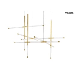 Moosee lampa wisząca mikado m złota