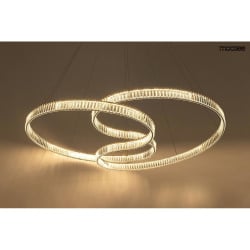 Moosee lampa wisząca wave 160a chrom