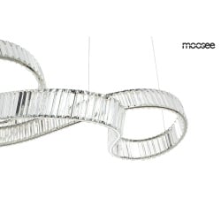 Moosee lampa wisząca wave 160b chrom Moosee lampa wisząca wave 160b chrom