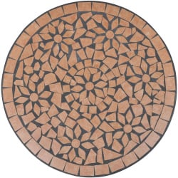 Mozaikowy stolik 60 cm Terracotta Mozaikowy stolik 60 cm Terracotta