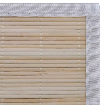 Naturalny, prostokątny dywan bambusowy, 120 x 180 cm