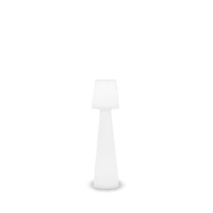 NEW GARDEN lampa podłogowa LOLA 110  BATTERY biała