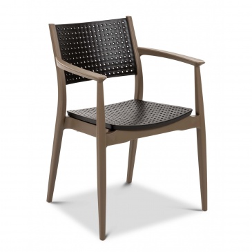 Novussi SEGINUS krzesło ogrodowe : Kolor - Desert Brown/Brown