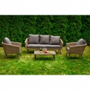 Nowoczesne meble z technorattanu ANTICO sofa 3 osobowa