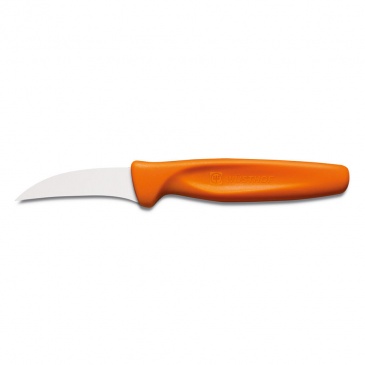 Nóż do oczkowania 6 cm pomarańczowy - Colour