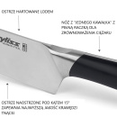 Nóż santoku kull 13 cm comfort pro - zyliss