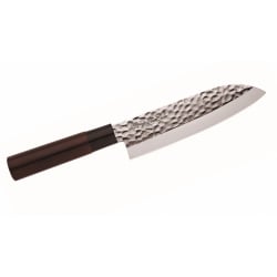 Nóż Sekiryu KATEI HAMMERED Santoku 165 mm [SRH100]