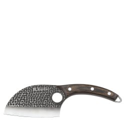 Nóż szefa kuchni w pokrowcu, 12 cm, stal/drewno pakka