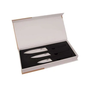 Noże kuchenne ceramiczne, nóż kuchenny ceramiczny, CERMASTER, komplet, 3 elementy Noże kuchenne ceramiczne, nóż kuchenny ceramiczny, CERMASTER, komplet, 3 elementy