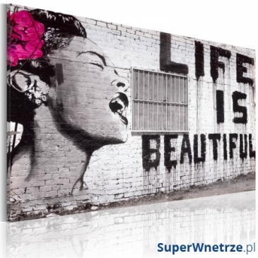 Obraz - Life is beautiful (60x40 cm)