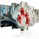 Obraz - Memories of Paris (100x50 cm)