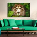 Obraz - Oczy dżungli (60x40 cm)