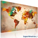 Obraz - Painted World (60x40 cm)