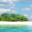 Obraz - Rajska wyspa (100x50 cm)