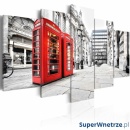 Obraz - Street of London (100x50 cm vlies-leinwand cm)