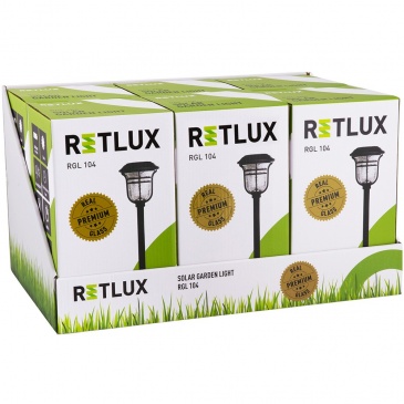 Ogrodowa lampka solarna Retlux RGL 104 garden solar light    WW  RETLUX