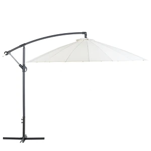 Parasol ogrodowy ⌀ 268 cm jasnobeżowy calabria ii