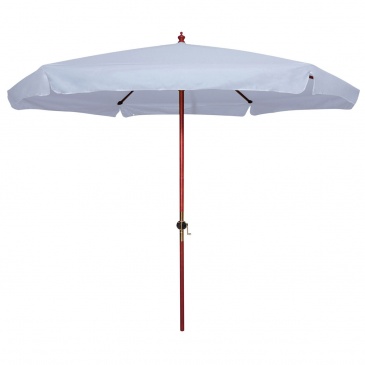 Parasol Ogrodowy Drewniany 300 cm : Kolor - Grey