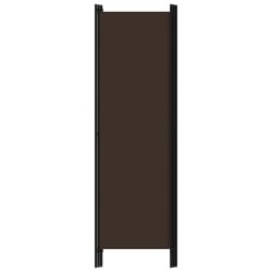 Parawan 3-panelowy, brązowy, 150 x 180 cm