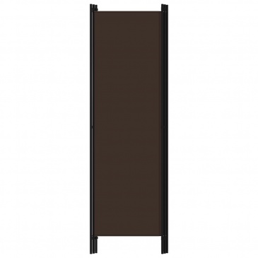 Parawan 3-panelowy, brązowy, 150 x 180 cm