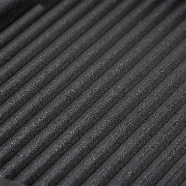 Patelnia do grillowania żeliwna kwadratowa z silikonową nakładką cast line 24,5x24 cm