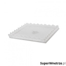 Patera-taca do serwowania 32x26cm Pavonidea Sweetable transparentna 