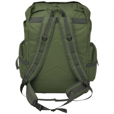 Plecak w wojskowym stylu, 65 L, zielony