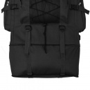 Plecak XXL w wojskowym stylu, 100 L, czarny