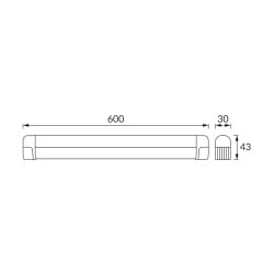 PLUSO LED 18+1W NW