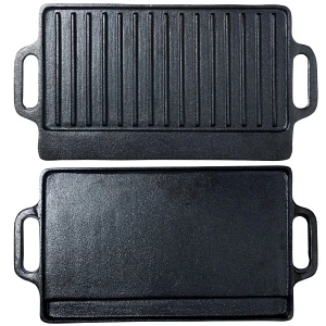 Płyta do grillowania żeliwna dwustronna cast line 40x20,5 cm