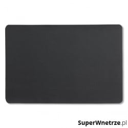 podkładka ze skóry ekologicznej, 45x30 cm, czarna