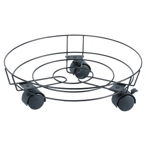 Podstawka pod doniczkę na kółkach metalowa 31,5 cm Podstawka pod doniczkę na kółkach metalowa 31,5 cm