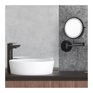 Lusterko łazienkowe LED do makijażu