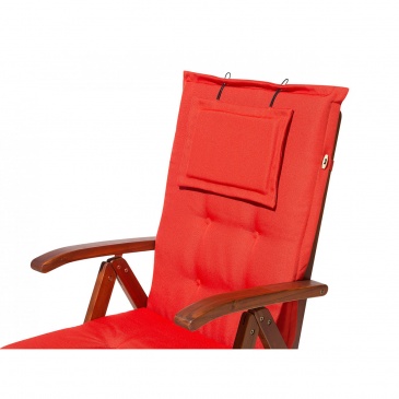 Poducha na krzesło TOSCANA jasnoczerwona