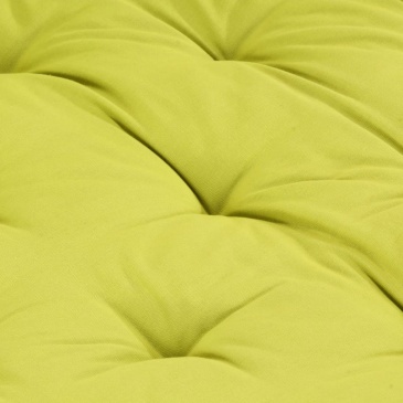 Poduszka na podłogę lub paletę, bawełna, 120x80x10 cm, zielona