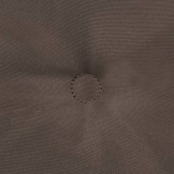 Poduszki na krzesła ogrodowe, 2 szt., taupe, 120x50x3 cm